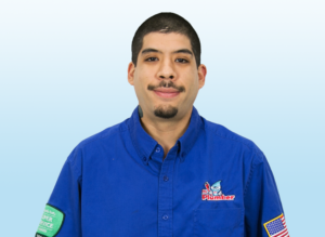 Mr. Plumber team member Jason Cruz