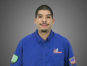 Mr. Plumber team member Jason Cruz