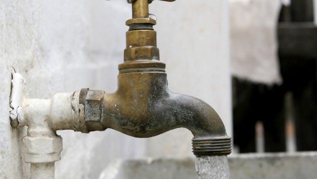 an outdoor water system running water in Cibolo