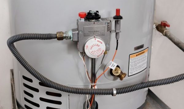 a residential water heating system installed in San Antonio
