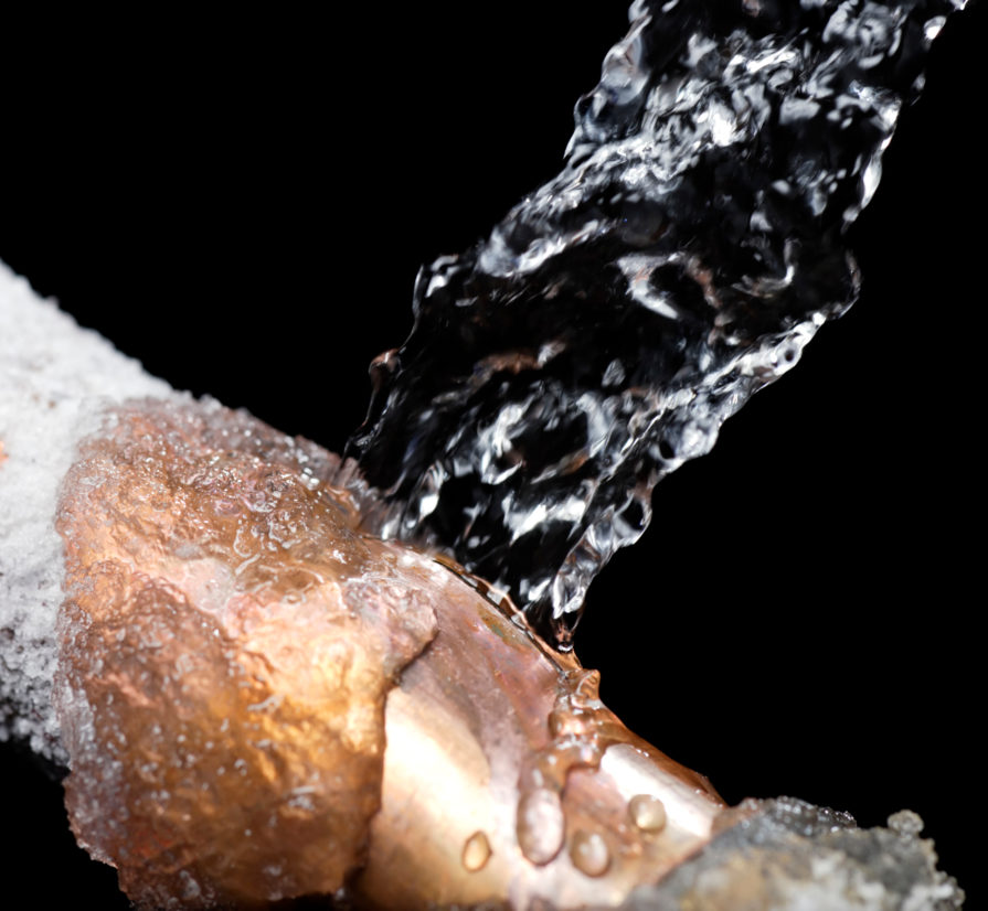 frozen pipes, pipes freezing, frozen, winter freeze