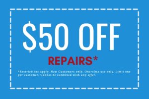 $50 off repairs coupon